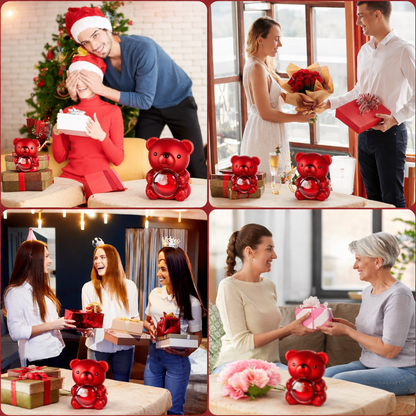 Jewel Bear Luvi® Eternal Rose 💖